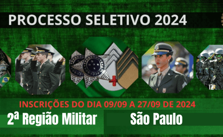 Processo Seletivo 1ª Região Militar