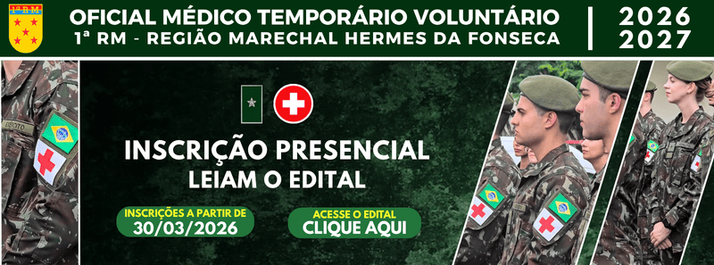Oficiais Médicos Temporários - 1RM