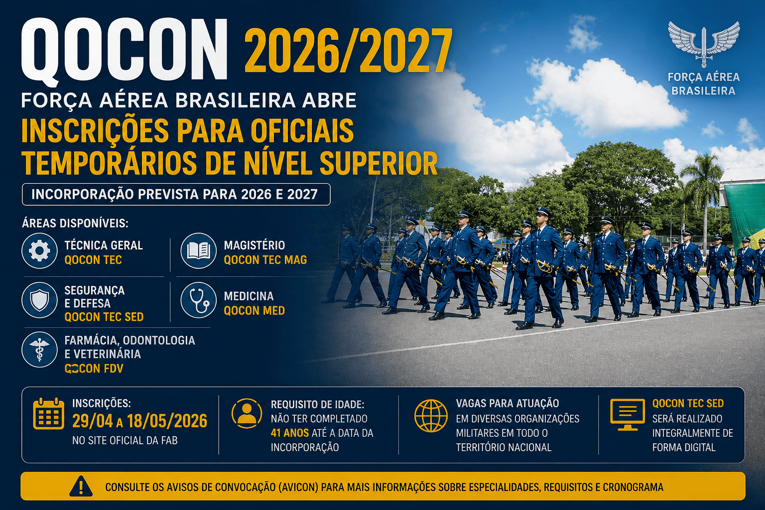 QOCON - Oficial Técnico Temporário